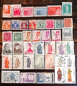 ROC TAIWAN 1960s RARE COMMEMORATIVE STAMPS LOT USED TWC34 - Picture 1 of 2