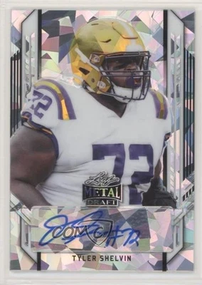 2021 Leaf Metal Draft Portrait Silver Crystals /50 Tyler Shelvin #PA-TS2 Auto - Image 1 of 2