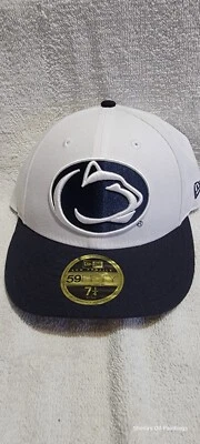 Penn State Nittany Lions Hat Cap 7 1/4 New Era 59Fifty Low Profile NCAA College - Image 1 of 4