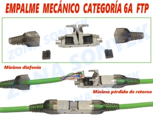 Empalme mecánico FTP - UTP Categoria 6a ( apto para Cat 6 ). - Imagen 1 de 2