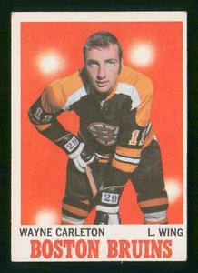 WAYNE CARLETON 1970-71 TOPPS 70-71 Nº 9 VGEX+ 77816 - Imagen 1 de 2