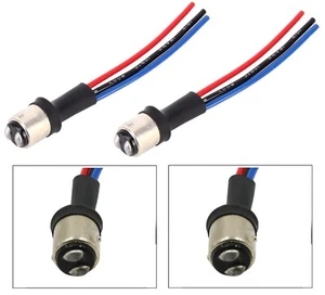 Pigtail Wire Male Socket 1157 S25 Two Harness Cable Stop Brake Replace Bulb Plug - Picture 1 of 5