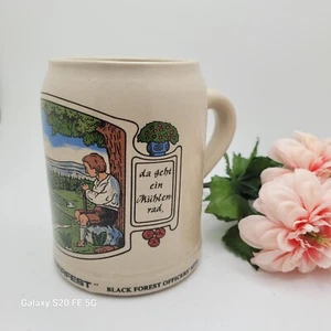 Vintage Beer Stein - Canadian Force Black Forest West Germany - By Hugo Schmidt - Picture 1 of 12