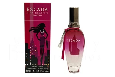 Escada Pink Graffiti Edición Limitada 1.6oz/50ml EDT Spray Nuevo en Caja Sellado Mujeres Foto 1 de 4