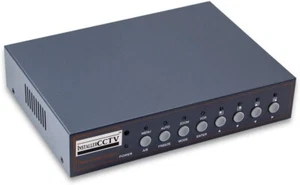 InstaladorCCTV Video Cuatro Colores 4CH Multiplexor 2 Salida BNC con Control Remoto - Imagen 1 de 4