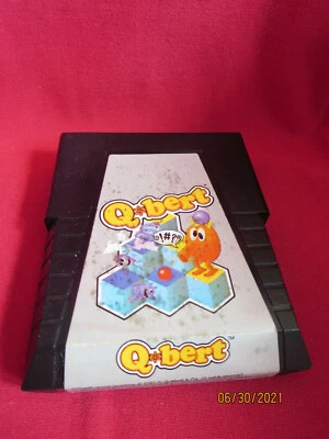 Qbert (Atari 2600, 1983) Parker Brothers Loose Cartridge - Image 1 of 4