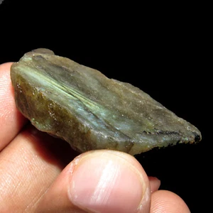 151.00Cts Untreated Natural Bi-Color Brazilian Labradorite Rough Gemstone CH7648 - Picture 1 of 4