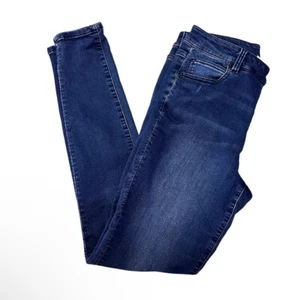 Just Jeans Sz 11 Amaze Denim Skinny Extra High Rise Full Length Dark Wash Blue - Picture 1 of 10