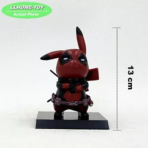 Anime Deadpool COS cute PVC action Figure Statue toy Gift car desk decor - Picture 1 of 6