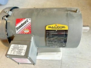 Baldor M3554T-5 Motor 1-1/2HP 1740RPM 575V 145T TEFC 3PH 1.7Amp - Picture 1 of 6