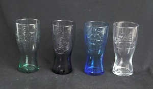 Set 4 McDonald's Glasses 1948 1955 1961 1992 Commemorative Logo Multicolor - Picture 1 of 8