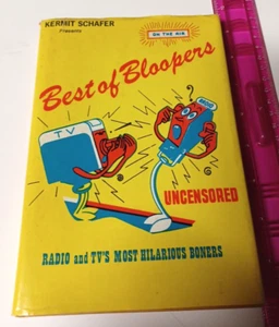 Kermit Shafer Presents Best of Bloopers Uncensored - 1973 Hardcover Book - Picture 1 of 6