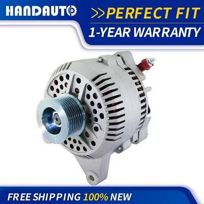 New Alternator For Ford Expedition Lincoln Navigator 4.6L 5.4L 6.8L V8 1997-2001 Foto 1 de 4