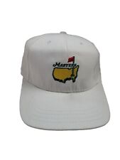 Vtg Masters American Needle Augusta National Leather Strap Golf Hat Made In USA 