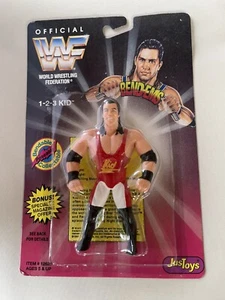1995 Official WWF Bend-Ems 1-2-3 KID Collectible Bendable Poseable Figure Bendy - Picture 1 of 2