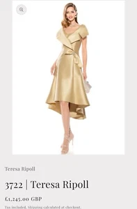 Teresa Ripoll Classy Women’s Dress Size EU 42 UK 14 - Picture 1 of 6