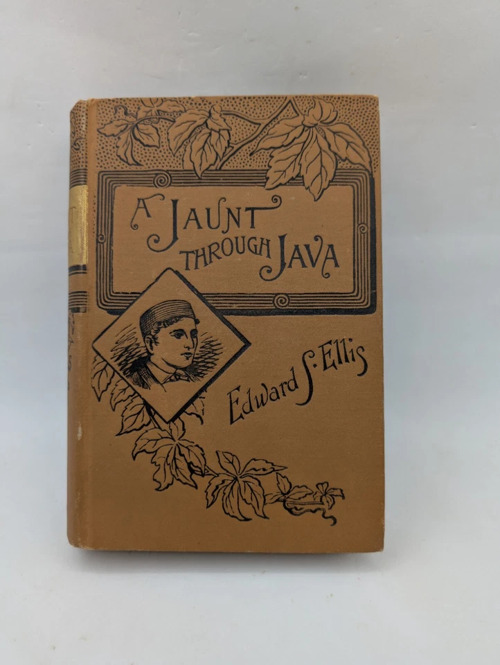 Antique 1888 A Jaunt Through Java: The Story of A Journey to The Sacred Mountain Foto 1 de 4