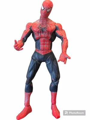 Figura de acción coleccionable rara ToyBiz Spider-Man 2: Super Posable Spider-Man Foto 1 de 4