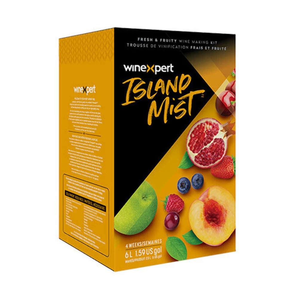 RASPBERRY DRAGON FRUIT ISLAND MIST wine kit makes 6 gallons by Winexpert - Image 1 of 1