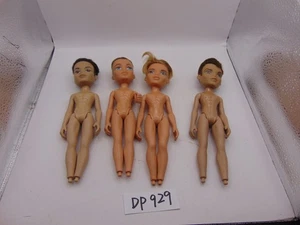 Lot of  4 Bratz Doll MGA Boy Guy Doll Only No Feet Mixed - Picture 1 of 24