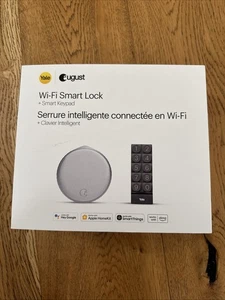 August WLAN Smart Lock + Smart Keypad, Silber, Yale / - Bild 1 von 1
