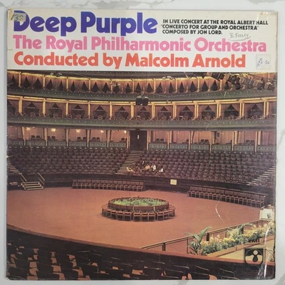 Deep Purple - Concerto For Group & Orchestra Vinyl LP - 1970 - Harvest SHVL 767 - Image 1 of 4