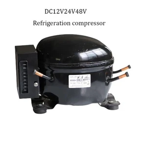 DC12V24V48V Compresor de Refrigeración Solar Refrigerador Congelador Vehículo 1 Juego - Imagen 1 de 14