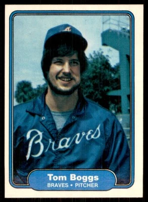 1982 Fleer #430 Tom Boggs Atlanta Braves - Image 1 of 2