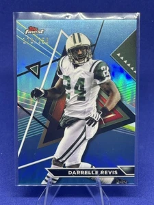 2023 Topps Composite #224 Darrelle Revis Finest Sky Blue Refractor /250 – Jets - Picture 1 of 6