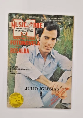 MUSIC ORBE MEXICAN MAGAZINE, No.83 1 DECEMBER 1979, JULIO IGLESIAS ON COVER - Image 1 of 4