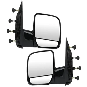 For 2002-2008 Econoline Van Driver Passenger Side View Towing Mirrors Pair - Picture 1 of 10