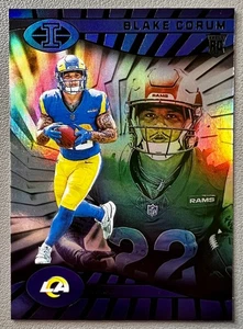 Blake Corum 2024 Panini Illusions Football Rookie RC #54 Rams - Bild 1 von 2