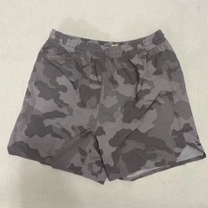All In Motion - Boys Gray Gym Shorts Patterned - Size S - Picture 1 of 4