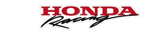 KOMPATIBEL MIT HONDA RACING STANDARD KLAR UMGEKEHRTER AUFKLEBER x2 KOSTENLOSER VERSAND UK - Bild 1 von 1