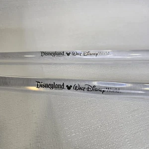 Disneyland Resort Walt Disney World Blue LED Light-Up Drumsticks Used - Picture 1 of 13