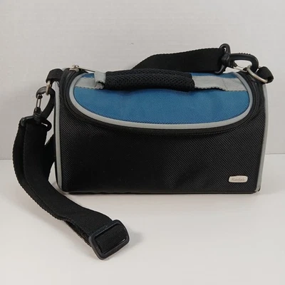 Bolsa de transporte para cámara Kodak azul cobalto con inserto divisor interno Foto 1 de 4