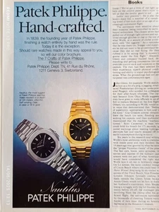 PATEK PHILIPPE vintage Watch Print Ad ! " Silver & Golden Watch " - Picture 1 of 1