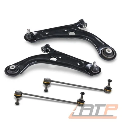 BESTPRICE 2x QUERLENKER + 2x KOPPELSTANGE VORNE FÜR FIAT PANDA BJ 02.2012 - 03.2016