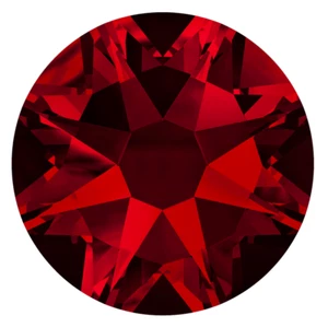 INDIAN SIAM Red 1.4mm 3ss IHC Austrian Crystal Flatback Rhinestone Nail 144 pcs - Picture 1 of 6