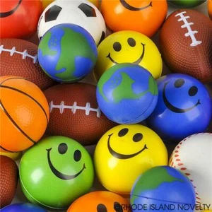 Stress Ball Toy Assortment Squeezable Relief Party Favors Set of 25 Balls - Picture 1 of 1