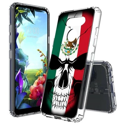 Mexican Skullcap Shockproof Hybrid Hard Cover Soft Bumper Case for LG Models - Image 1 of 4
