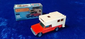 *M3 VINTAGE Matchbox 75 Superfast new 38 Camper white red bianco rosso - Picture 1 of 3