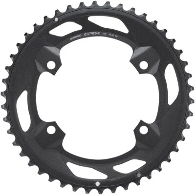 Shimano FC-RX600-10 Chainring - 46t, 110 BCD, For 2x10, Black - Image 1 of 2