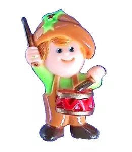 RARE Hallmark PIN Christmas Vintage DRUMMER BOY Holiday Brooch 1973 - Picture 1 of 2