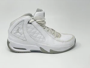 Air Jordan Derek Jeter Nike Herren Größe 10,5 US Captain Schuhe 2009 EUC weiß hoch - Bild 1 von 10