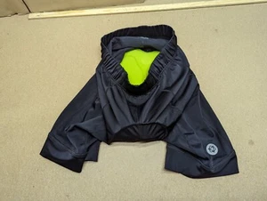 AGU Mens Cycling Shorts Size 3XL Padded Black Bicycle Tights - Picture 1 of 6