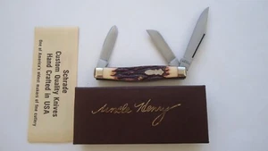 USA MADE SCHRADE 886UH UNCLE HENRY KNIFE - Picture 1 of 19