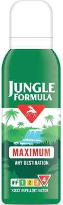 Jungle Formula Maximum Insect Repellent Spray For Mosquitoes Biting Insect 125ml - Image 1 of 4