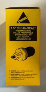 CHERNE Clean Seal Enchufe Neumático Eliminación Prueba Salpicadero de Agua 1.5" 271708 - Imagen 1 de 3