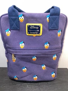 Loungefly Disney Donald Duck Embroidered Blue Canvas - Picture 1 of 16